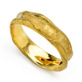 Rough Gold Band