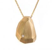 FACETED GOLD STONE